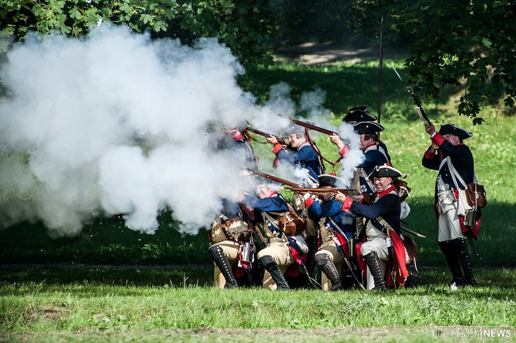 Kontinentalarmee gegen britische Armee