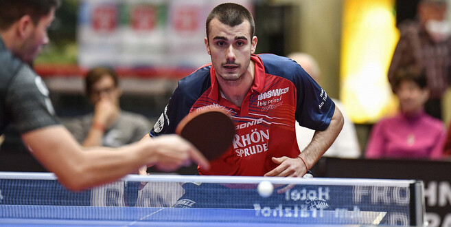 Verpasste das Finale der Europaspiele: Maberzells Tomislav Pucar musste sich Timo Boll geschlagen geben.
