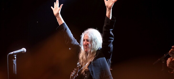 Punk-Legende Patti Smith war am Sonntagabend Headliner beim Herzberg-Festival