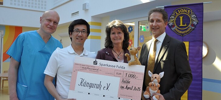 v. links: Prof. Dr. Reinald Repp, Dr. Takanori Sasaki, Susanne Möller, Florian von Lewinski
